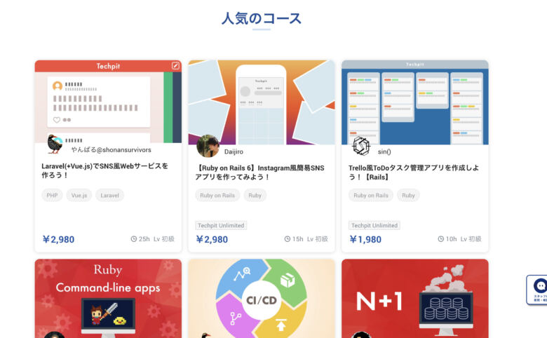 Techpitの料金
